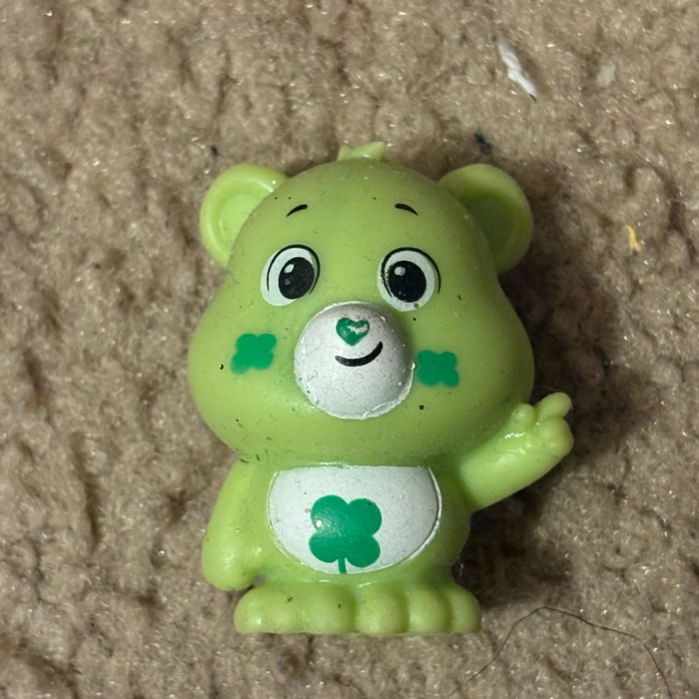 NWOT green care bear squishy toy
